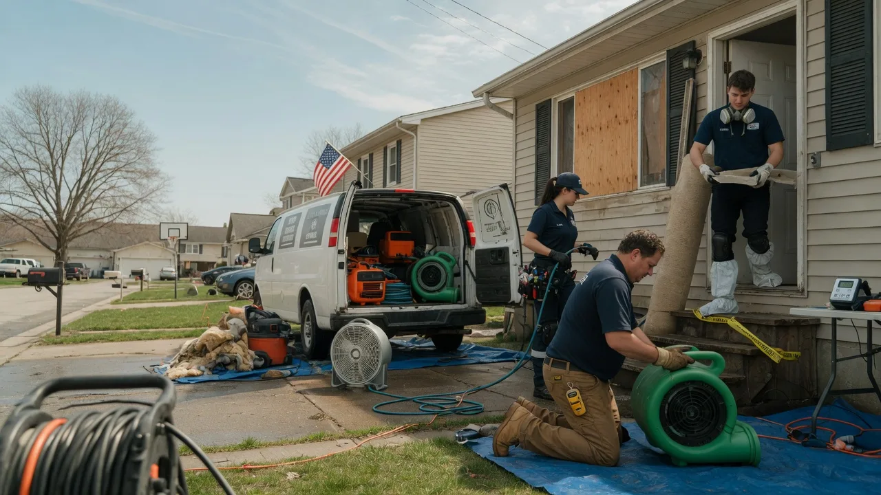 Water Damage Restoration in Moundville, MO near me
